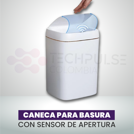 Caneca con Sensor de Apertura: ¡Higiene y Comodidad al Máximo!